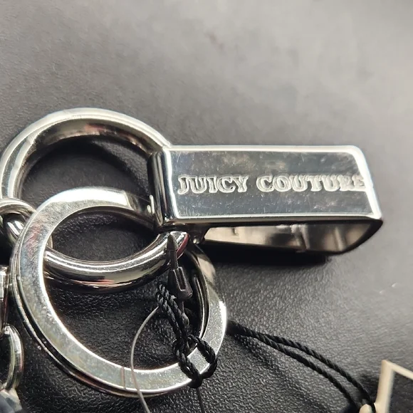 Vintage Y2K Juicy Couture Floral Key Fob